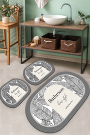 Mijölnir Juego de alfombrillas de baño Earth Surface Multicolor
